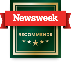 Newsweek recommends badge
