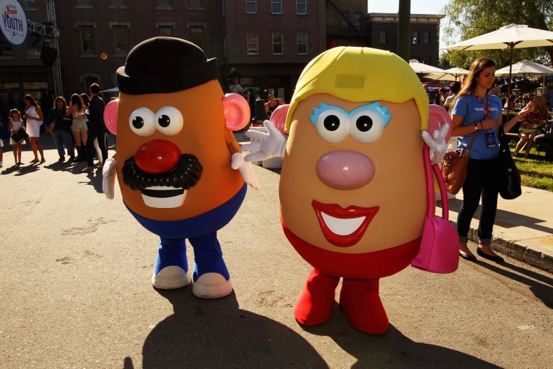 Mr and Mrs Potato Head