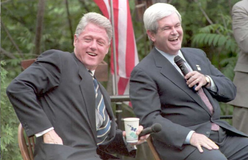 Bill Clinton Newt Gingrich welfare reform