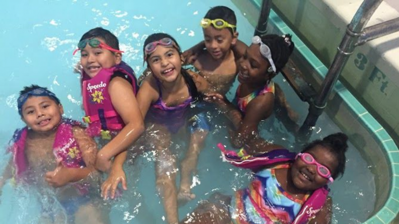 Boys and Girls Club Swimmers