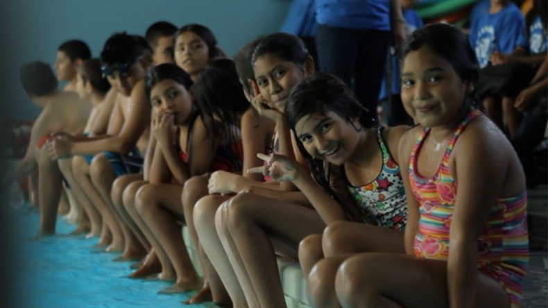 Boys and Girls Club Swimmers