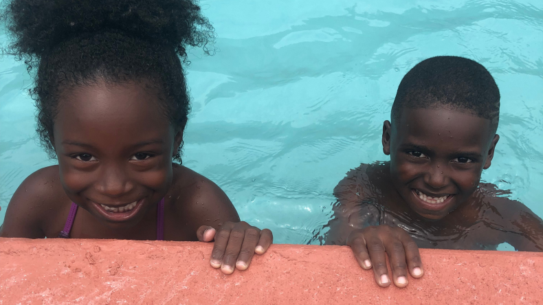 Boys and Girls Club Swimmers