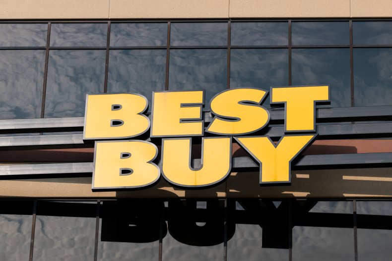 Best buy headquarters sign