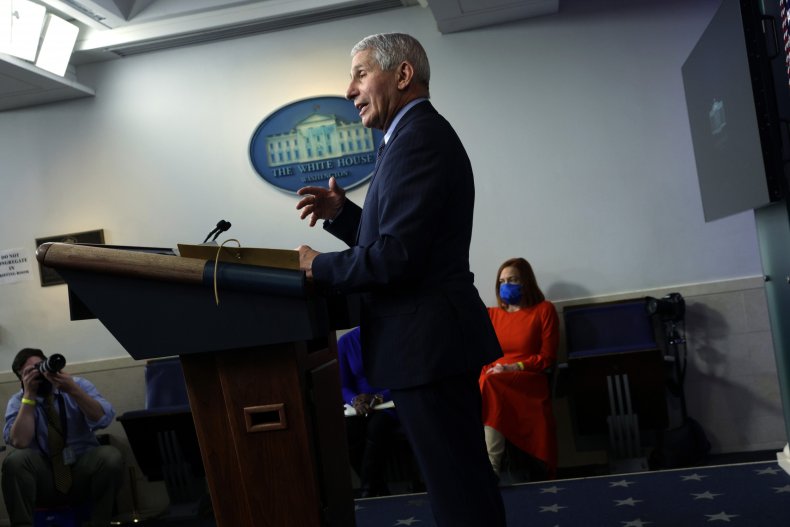 Dr. Anthony Fauci, White House, Coronavirus