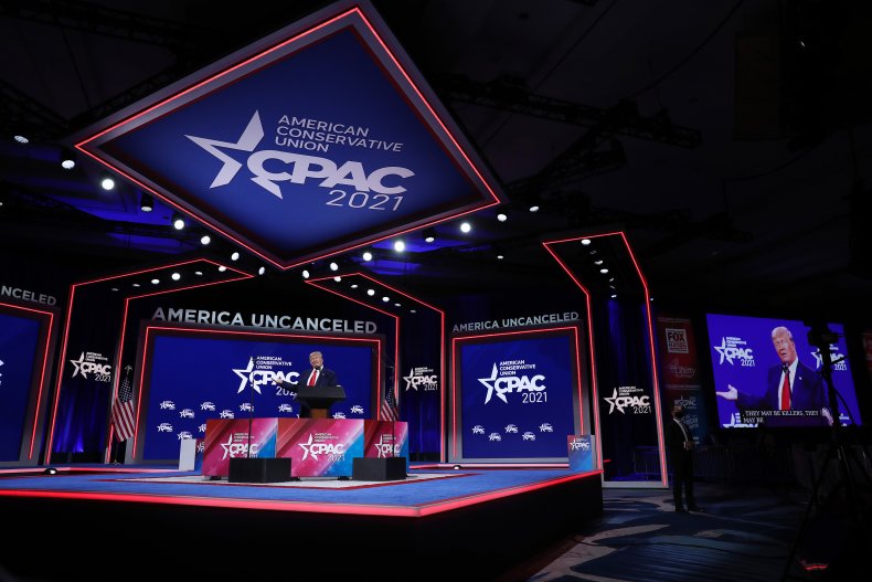 Donald Trump speaks at CPAC 2021 Orlando