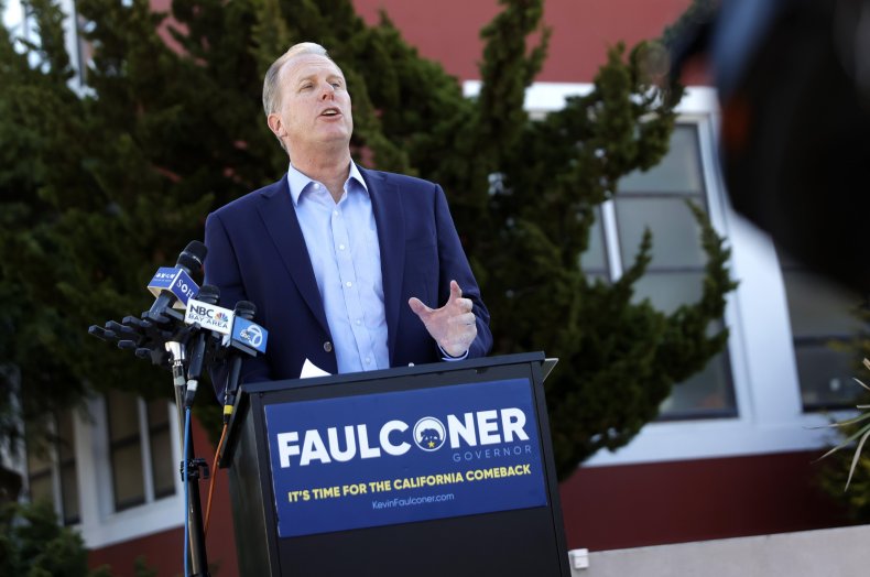 Kevin Faulconer challenging Gavin Newsom in California