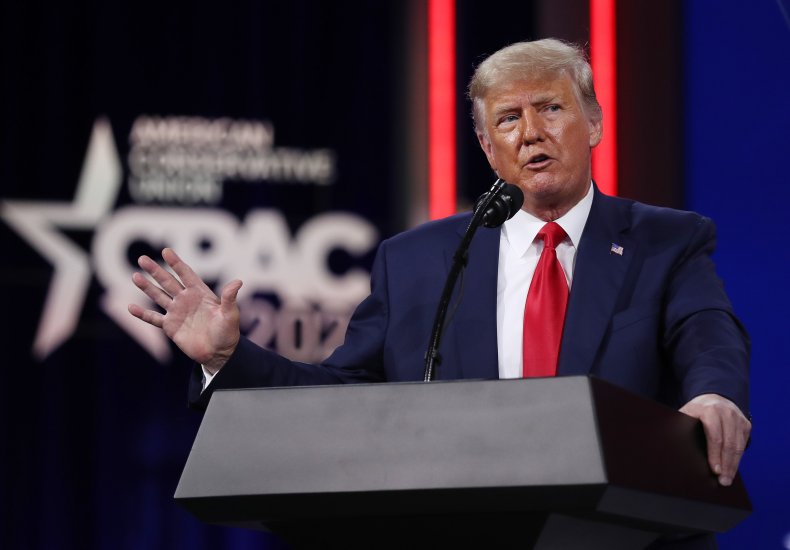 Donald Trump addresses CPAC