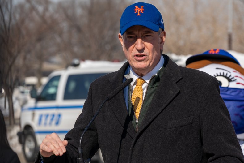 New York City Mayor Bill De Blasio 
