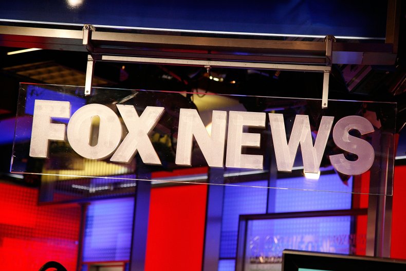Fox News logo in New York City