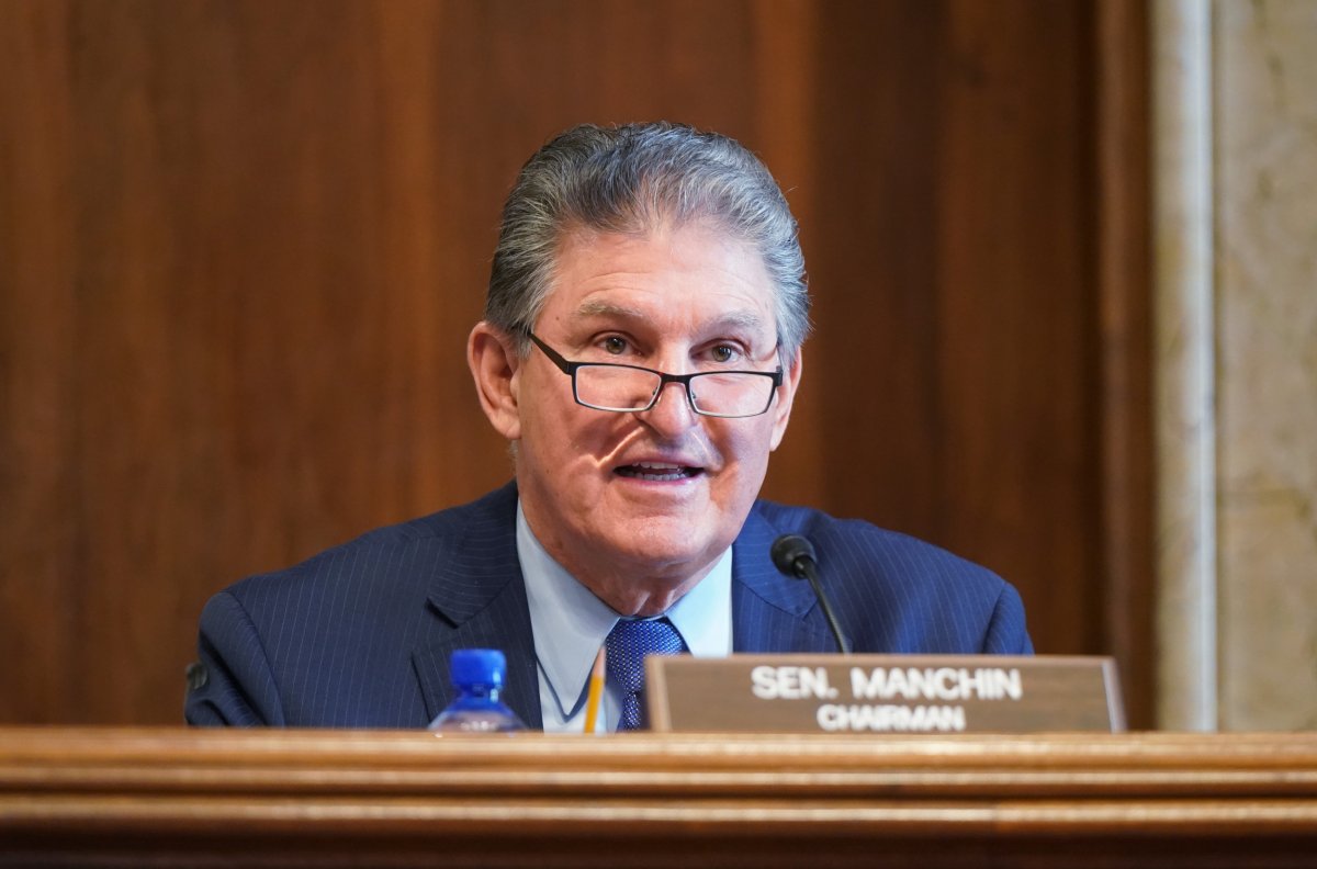 West Virginia Senator Joe Manchin