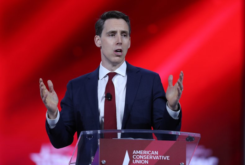 Sen. Josh Hawley speaks at CPAC 2021