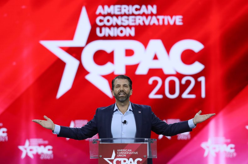 Donald Trump Jr. Speaks at CPAC 2021