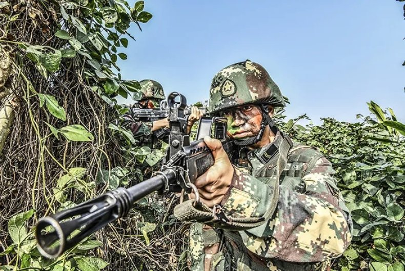 china, rocket, army, training, southern, theater