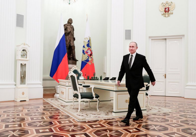 Russia's President Vladimir Putin