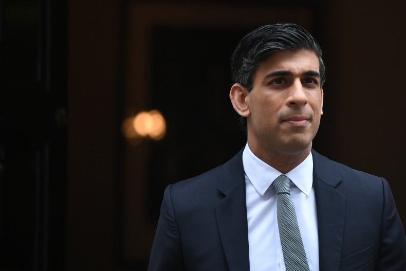 Chancellor of the Exchequer Rishi Sunak