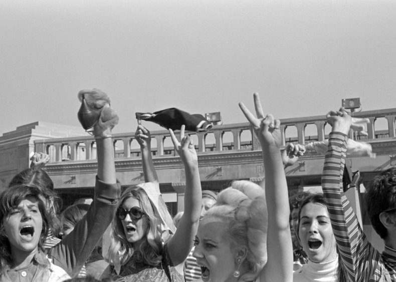 1968: Miss America ignites ‘bra burning’ protests