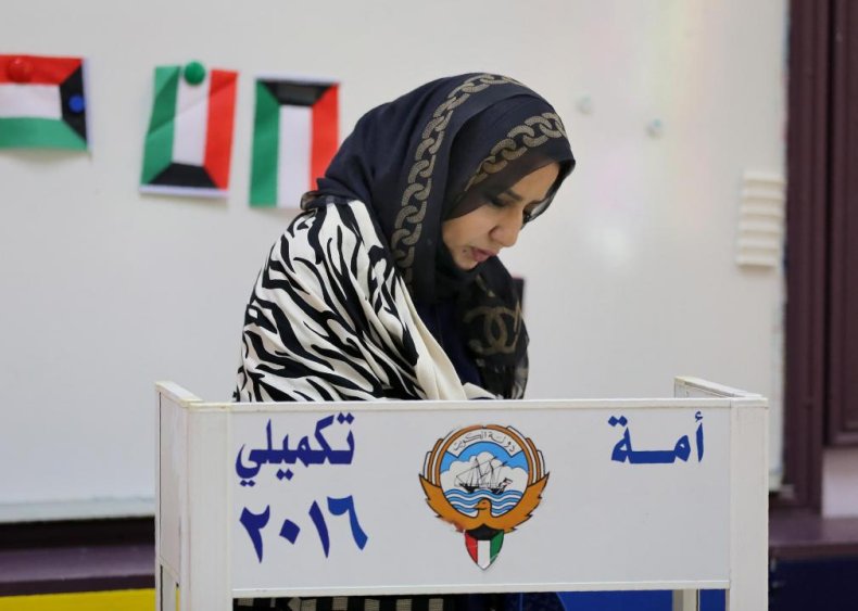 2005: Kuwait's Blue Revolution secures women's suffrage