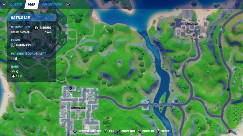 fortnite cookbook location 4 map