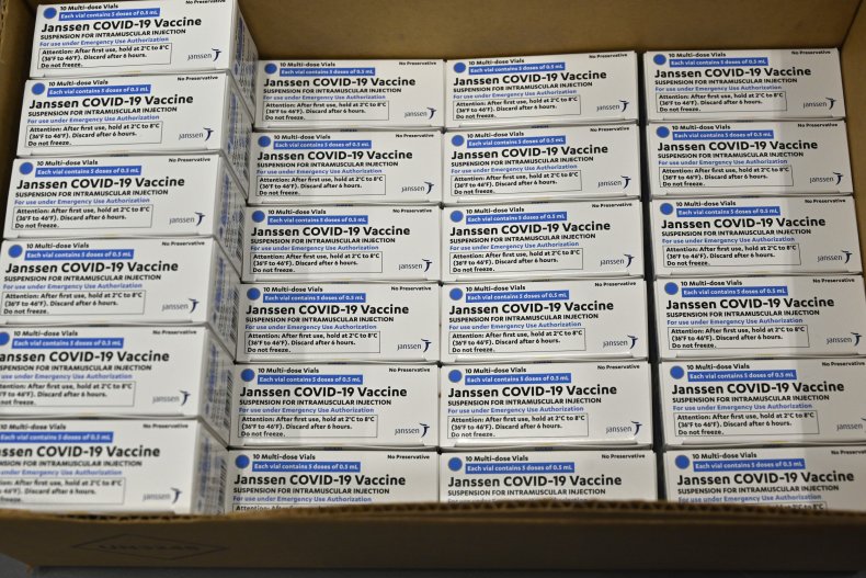 Doses of Johnson & Johnson COVID vaccine