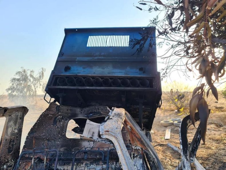 iraq, rocket, launcher, anbar, ain, asad
