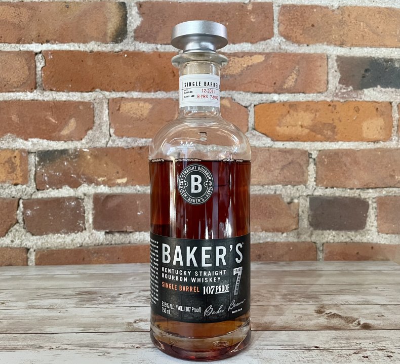 Liquor Spirits Bar Essentials Baker's Single Barrel