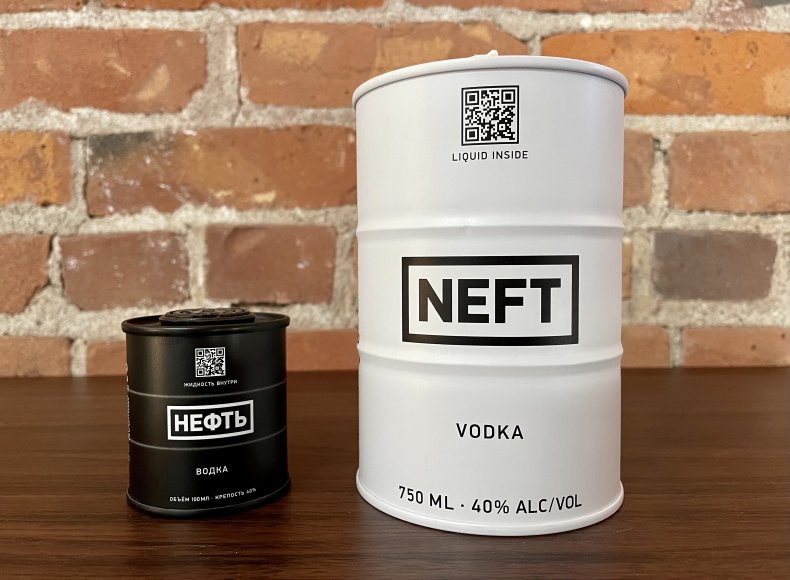 Liquor Spirits Bar Essentials Neft Vodka