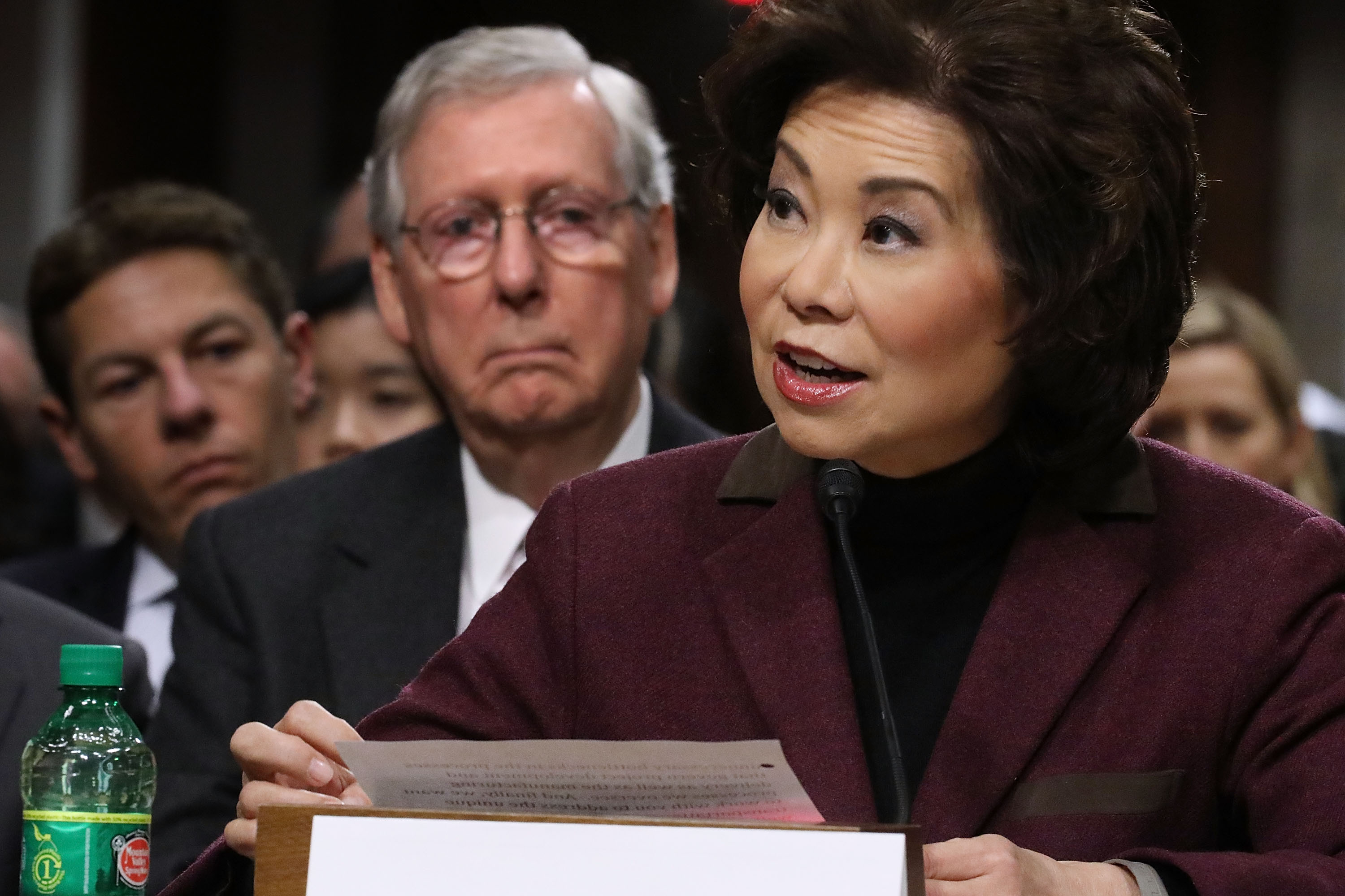 Mitch McConnells Wife Elaine Chao