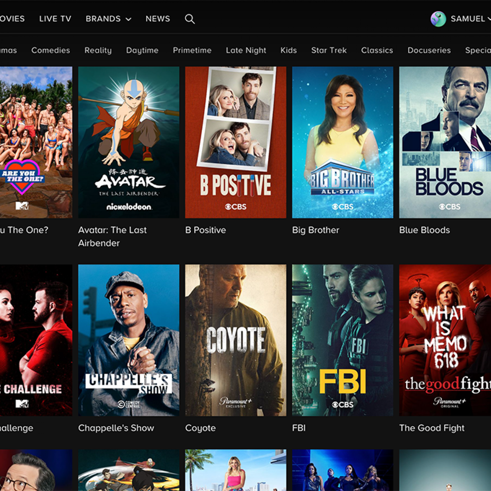 How To Change From Cbs All Access To Paramount
