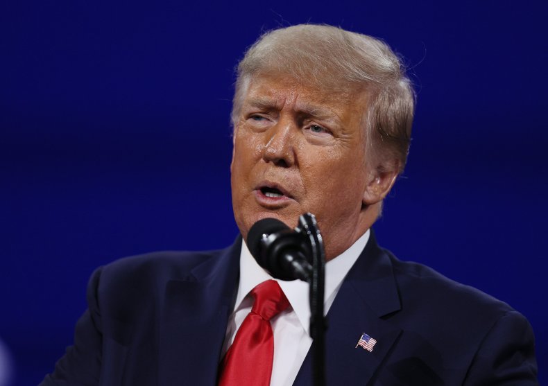 Donald Trump speaking