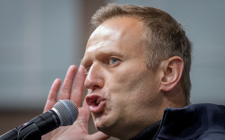 Russian opposition leader Alexei Navalny