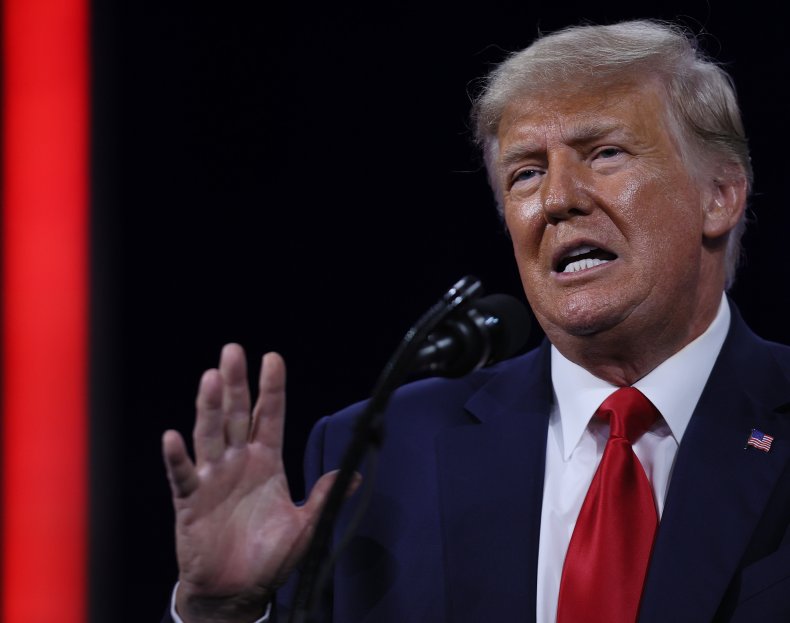 Donald Trump CPAC appearance 2021