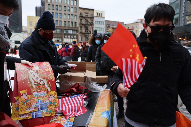 us, china, flags, lunar, new, year