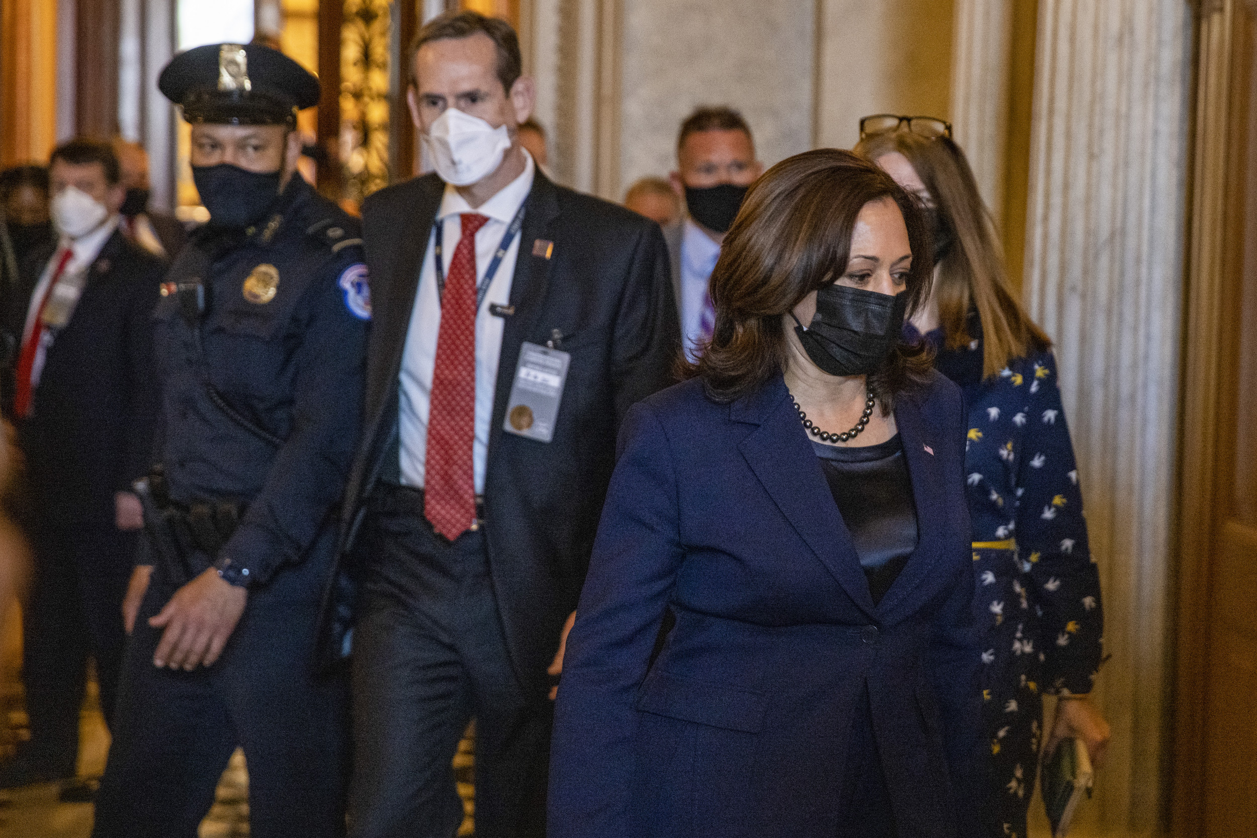 All the times VP Kamala Harris cast a tie-breaking vote in the Senate