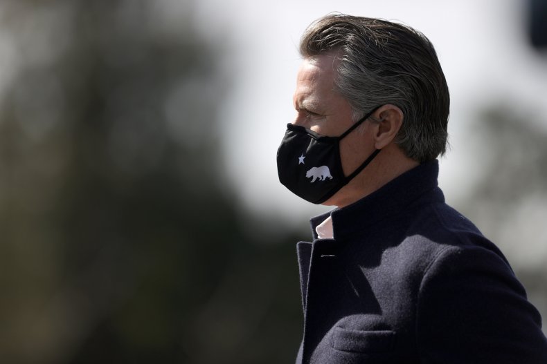 California Gov. Gavin Newsom