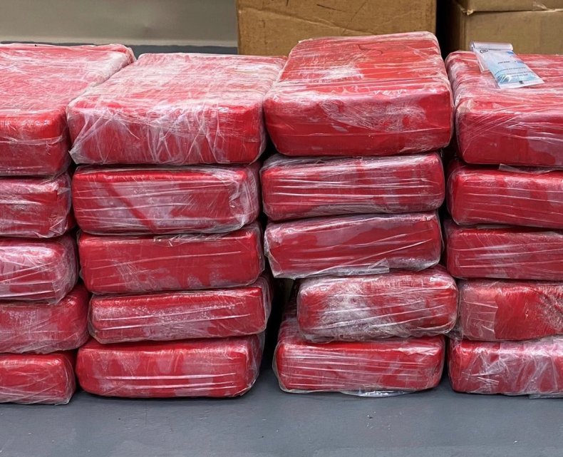 bricks of cocaine