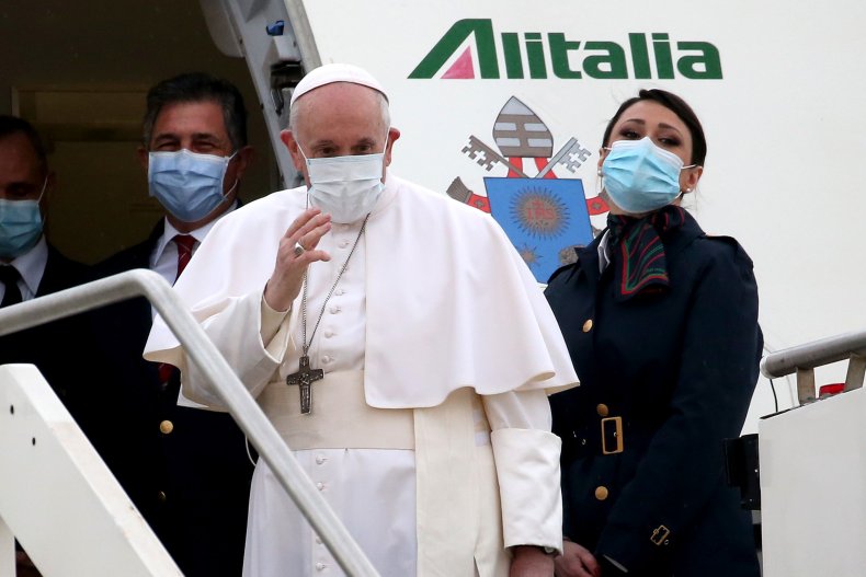 Pope Francis Departs for Iraq