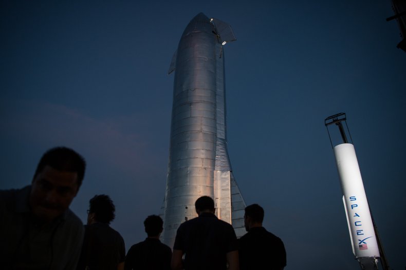 A prototype of SpaceXs Starship
