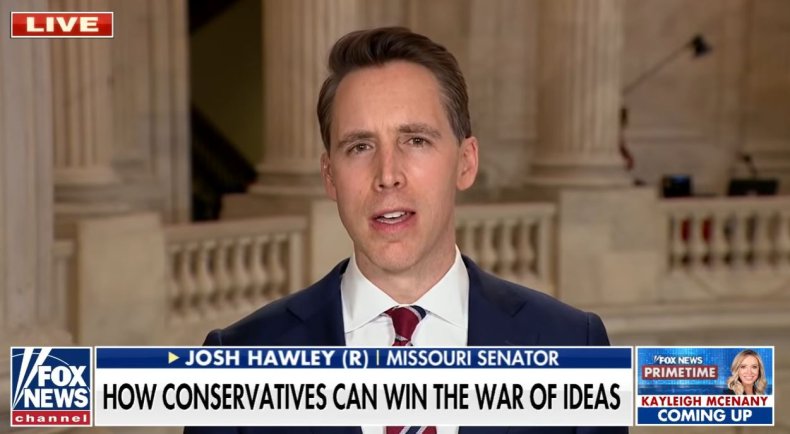 josh hawley fox democrats slaves