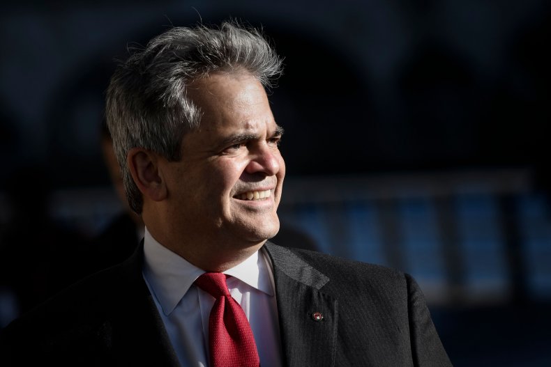 Austin, Texas mayor Steve Adler is pictured