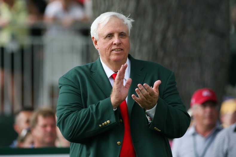 Jim Justice, owner of The Greenbrier Resort,