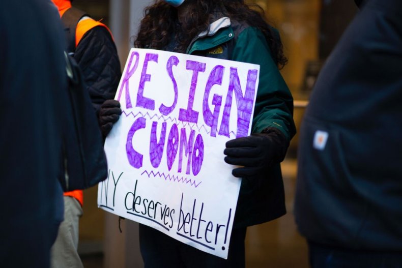 Andrew Cuomo resign
