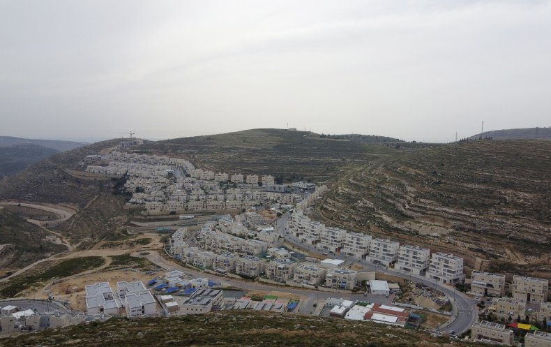 Jewish settlement of Givat Zeev near Ramallah