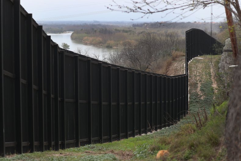 U.S.-Mexico border in Eagle Pass, Texas