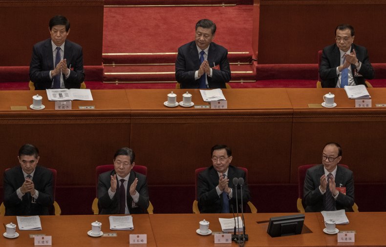 china, national, peoples, congress, li, zhanshu