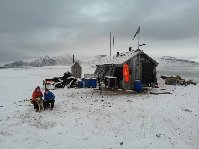 Hearts in the Ice Hut