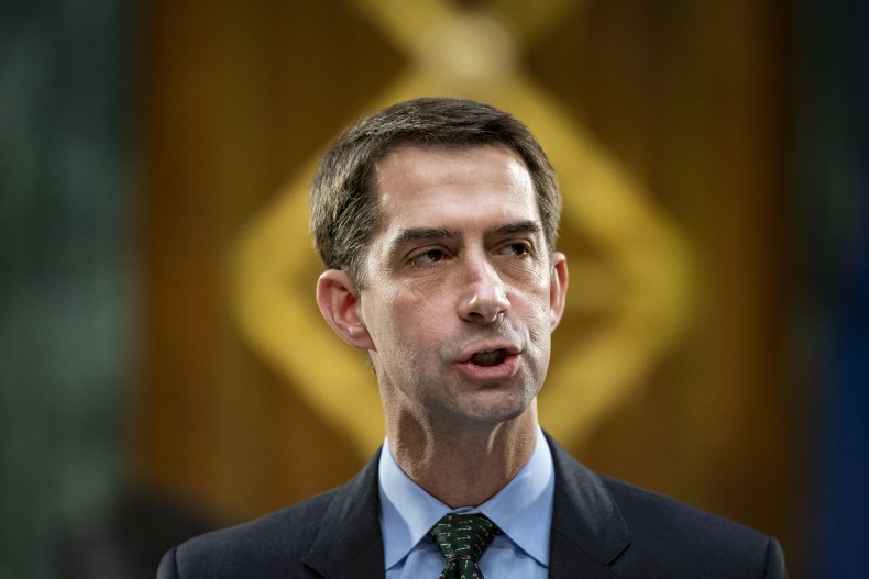 Tom Cotton on Capitol Hill