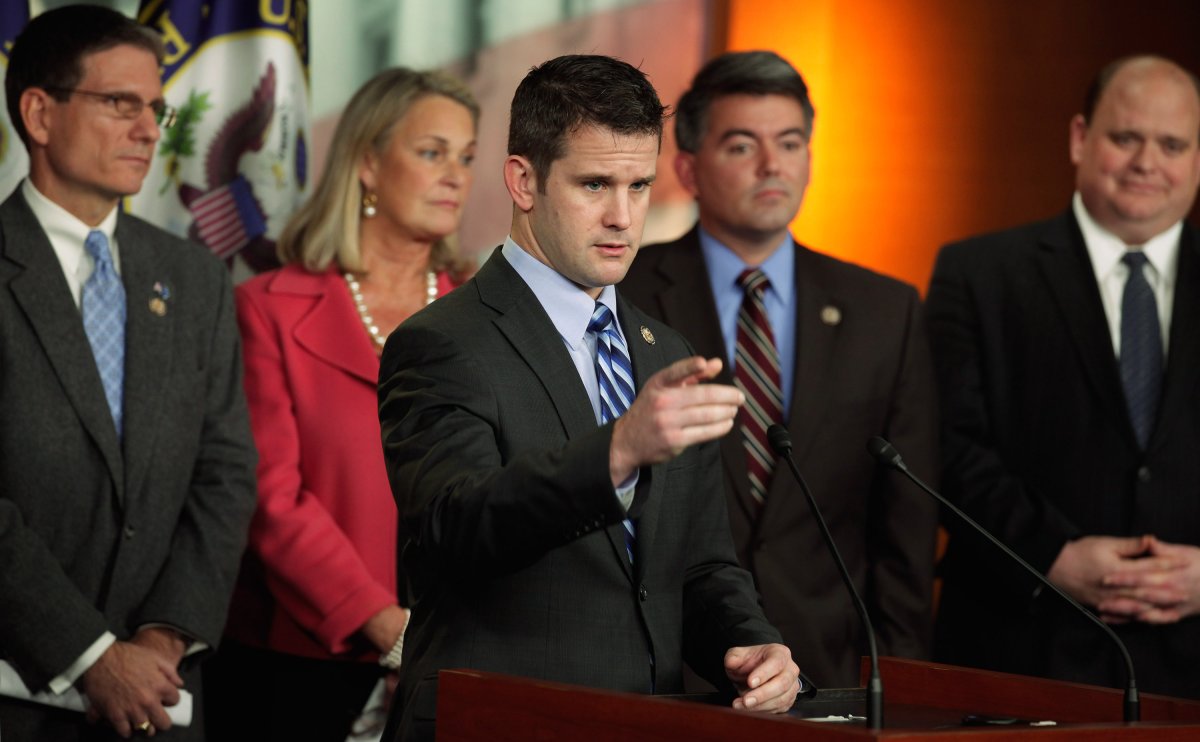 Rep. Adam Kinzinger Hosts a News Conference