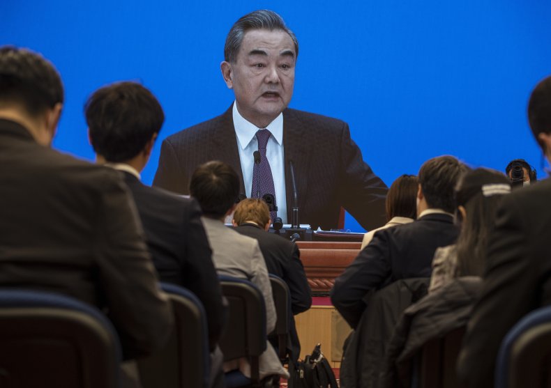 Chinese Foreign Minister Wang Yi Attends Conference
