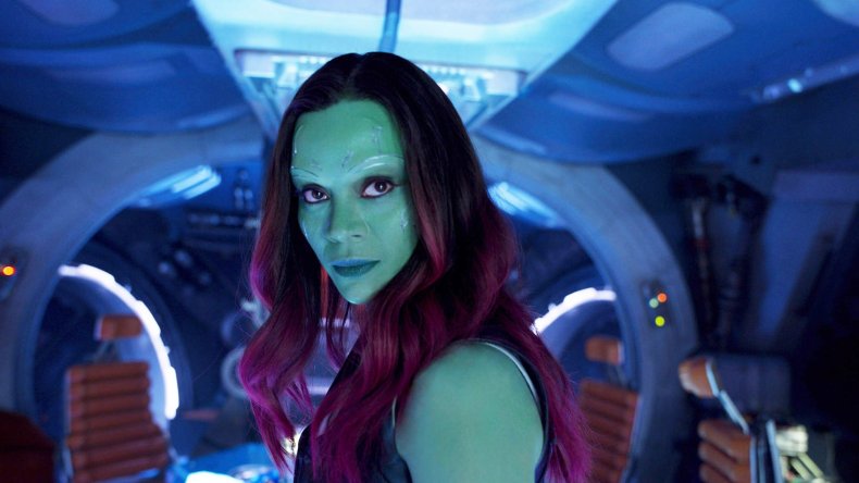 guardians of the galaxy zoe saldana
