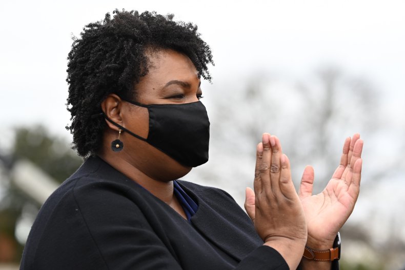 Voting rights activist Stacey Abrams
